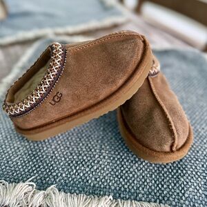 UGG Kids Tasman II Suede Slip-Ons